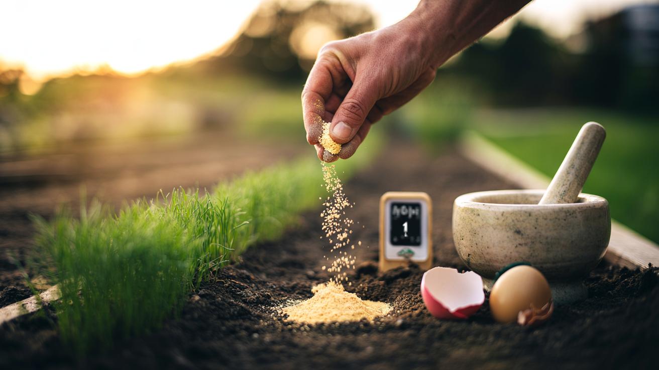 Balance Soil pH Using Eggshells: Why calcium releases vital nutrients over time